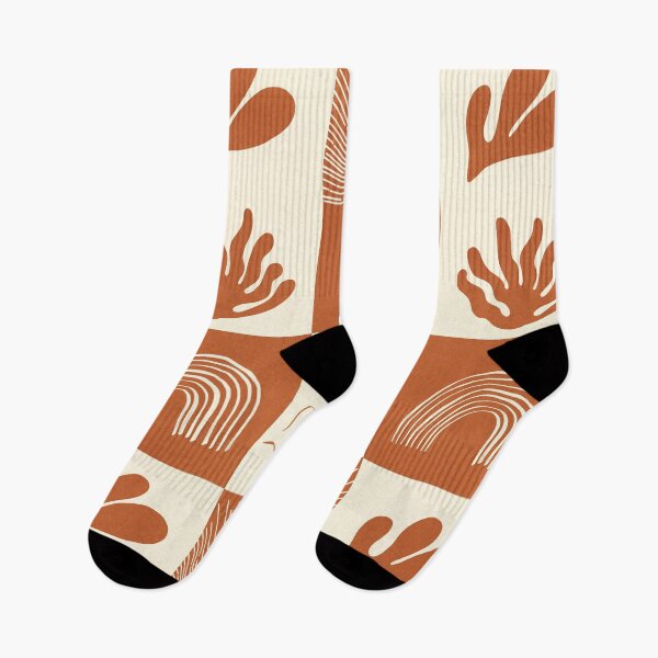 Item preview, Astract Matisse Terracotta Illustration designed and sold by MaiZephyr.
