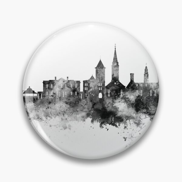 Item preview, New Bern North Carolina Skyline designed and sold by ArtPrints.