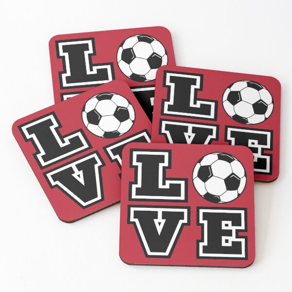 Item preview, Love Soccer Sports Quote Cool Graphic Typography   designed and sold by Bad Kitty Designz.