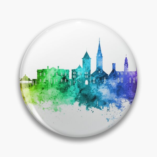 Item preview, New Bern North Carolina Skyline designed and sold by ArtPrints.