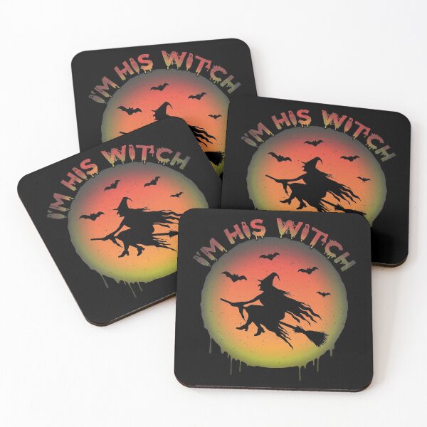 Item preview, I´M HIS WITCH - I'll take you wherever you want; flying I go flying I eat. designed and sold by KHAOTICSHOP.