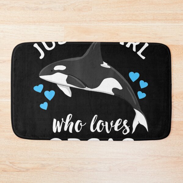 Item preview, Just A Girl Who Loves Orcas Killer Whales Sea Ocean  designed and sold by ElesaFox.