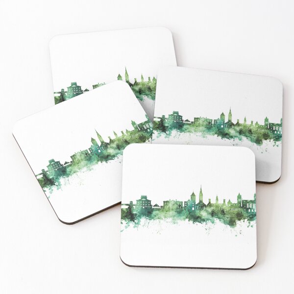 Item preview, New Bern North Carolina Skyline designed and sold by ArtPrints.