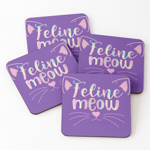 Item preview, Feline meow | cat lover  designed and sold by SilkSpot.