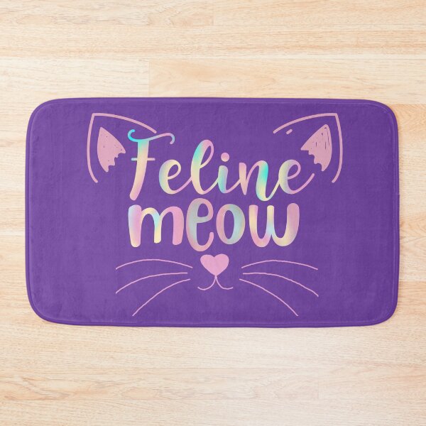 Item preview, Feline meow | cat lover  designed and sold by SilkSpot.