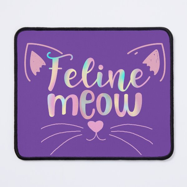 Item preview, Feline meow | cat lover  designed and sold by SilkSpot.