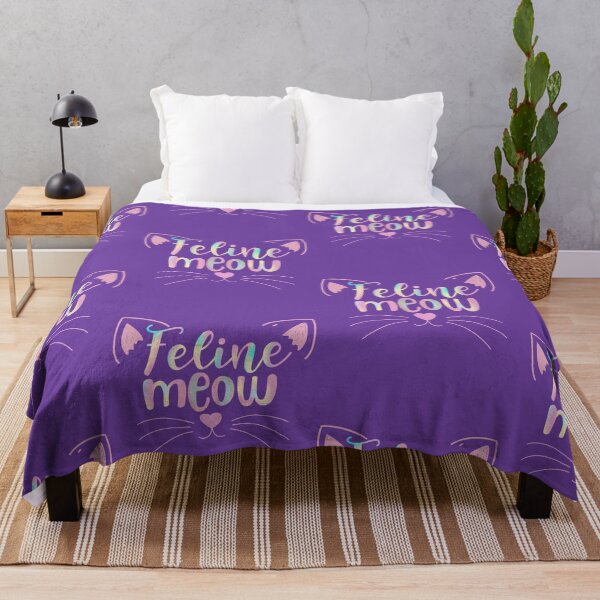 Item preview, Feline meow | cat lover  designed and sold by SilkSpot.