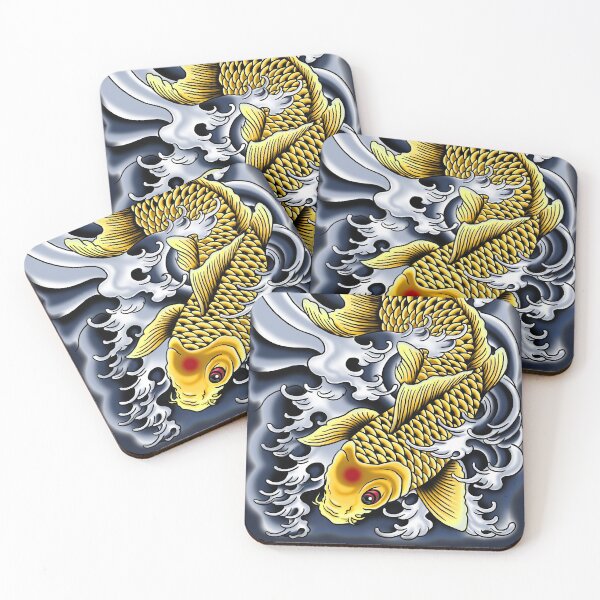 Item preview, Tattoo Koi Gold designed and sold by HexOne.