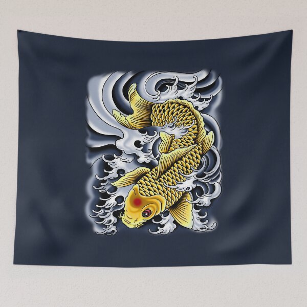 Item preview, Tattoo Koi Gold designed and sold by HexOne.