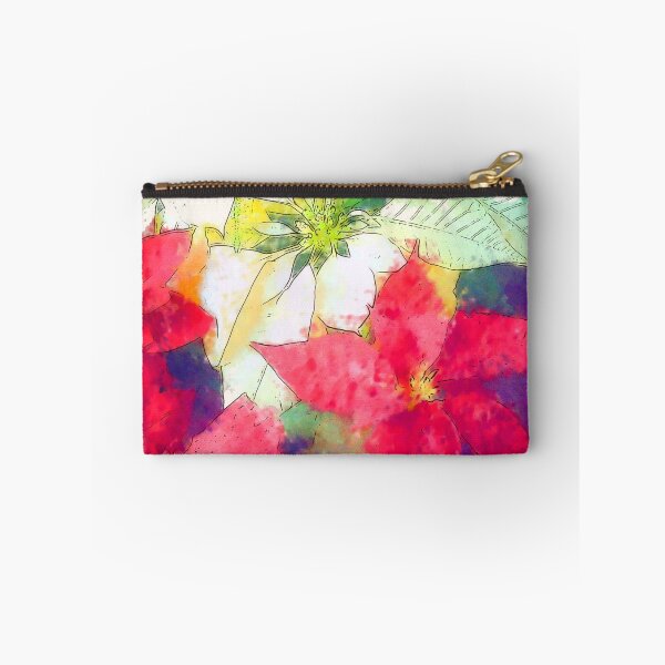 Item preview, Mixed Color Poinsettias 2 Serene designed and sold by TravelPhotoArt.