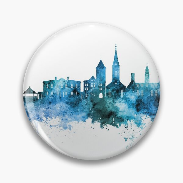 Item preview, New Bern North Carolina Skyline designed and sold by ArtPrints.