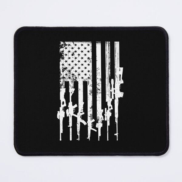 Item preview, Patriotic American Rifle Flag Pro Gun Gifts  designed and sold by kellygritzman.