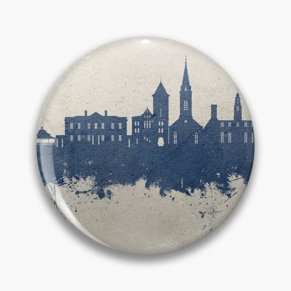 Item preview, New Bern North Carolina Skyline designed and sold by ArtPrints.