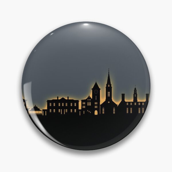 Item preview, New Bern North Carolina Skyline designed and sold by ArtPrints.