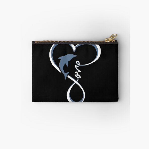 Item preview, Love Dolphin Heart designed and sold by thanhmaidesign.