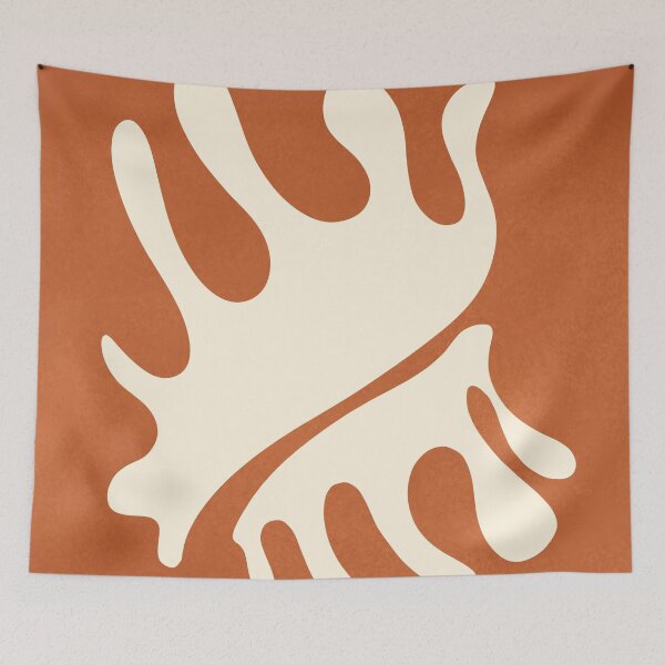 Item preview, Burnt Orange Matisse Minimal designed and sold by MaiZephyr.