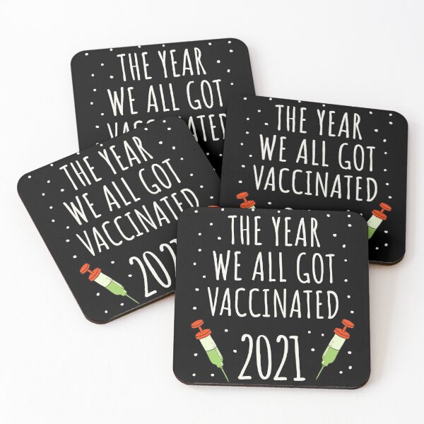 Item preview, 2021 The Year We All Got Vaccinated Christmas for Funny holidays 2021 designed and sold by JokeGysen.