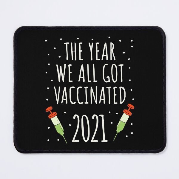 Item preview, 2021 The Year We All Got Vaccinated Christmas for Funny holidays 2021 designed and sold by JokeGysen.