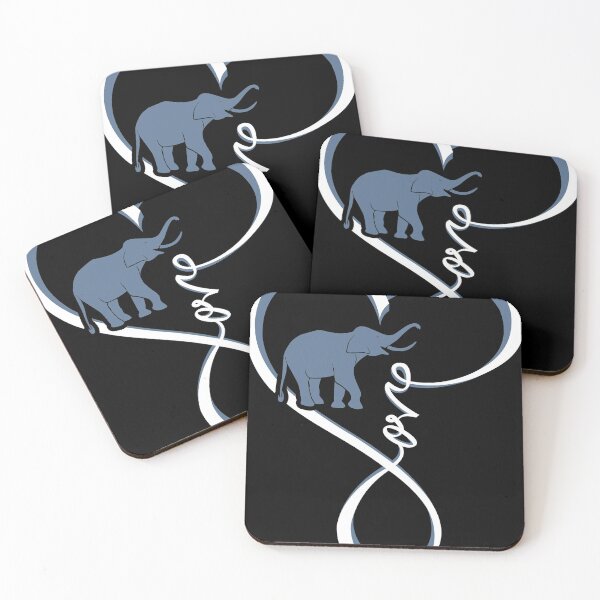 Item preview, Love Elephant Heart designed and sold by thanhmaidesign.