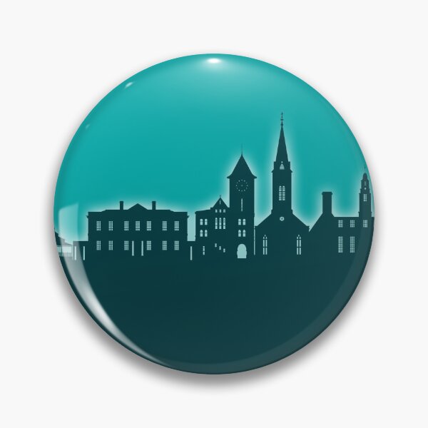 Item preview, New Bern North Carolina Skyline designed and sold by ArtPrints.