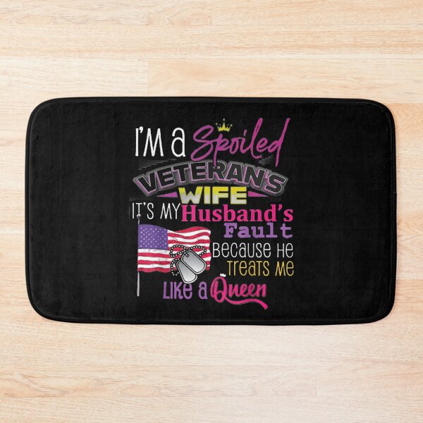 Item preview, I'm A Spoiled Veteran's Wife It's My Hus 's designed and sold by angelata.