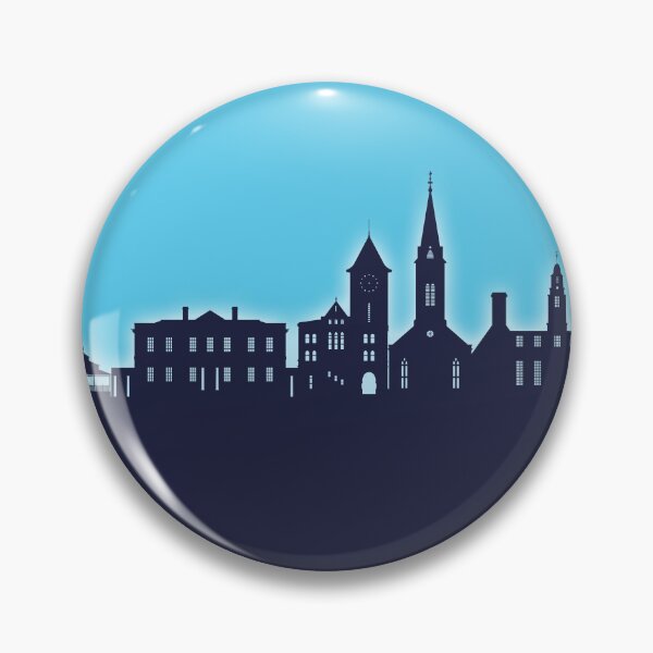 Item preview, New Bern North Carolina Skyline designed and sold by ArtPrints.