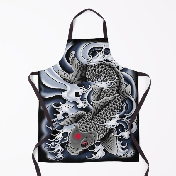 Item preview, Tattoo Koi Grey designed and sold by HexOne.