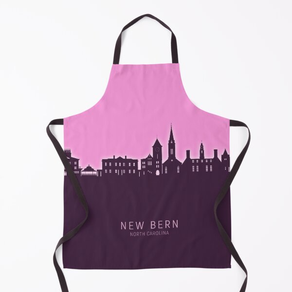 Item preview, New Bern North Carolina Skyline designed and sold by ArtPrints.