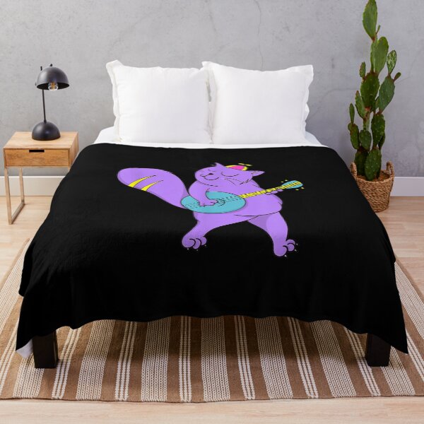 Item preview, Purple Cat Playing Guitar Cool Musician Guitarist designed and sold by angelata.