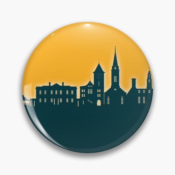 Item preview, New Bern North Carolina Skyline designed and sold by ArtPrints.