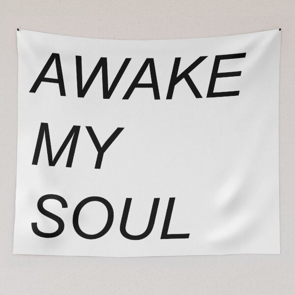 Item preview, Awake My Soul Black designed and sold by emmawoodnz.