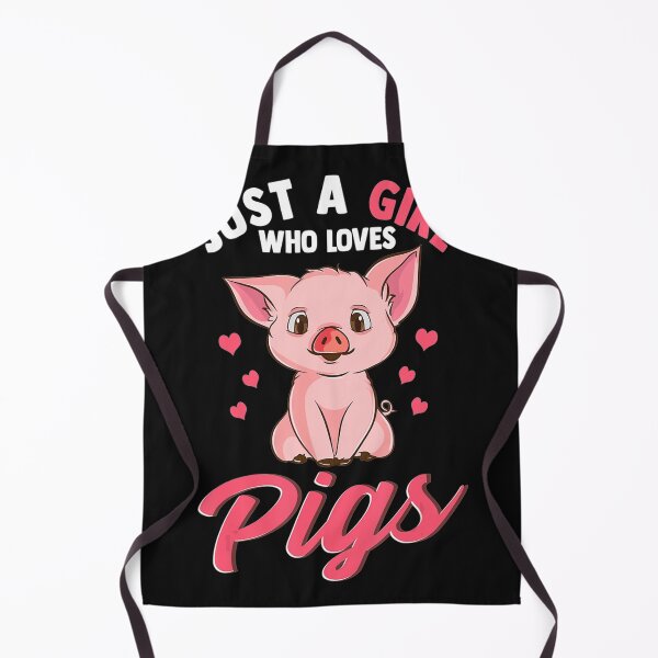 Item preview, Just A Girl Who Loves Pigs Hog Lover Cute Farmer designed and sold by ElesaFox.