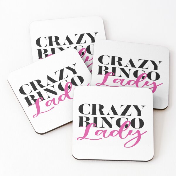 Item preview, Crazy lady bingo design designed and sold by Rsagur12.