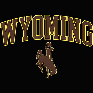 Wyoming Cowboys Apparel Fan Favorite Brown Arch T-Shirt