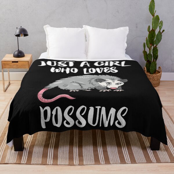 Item preview, Just A Girl Who Loves Possums Animal Gift designed and sold by ElesaFox.