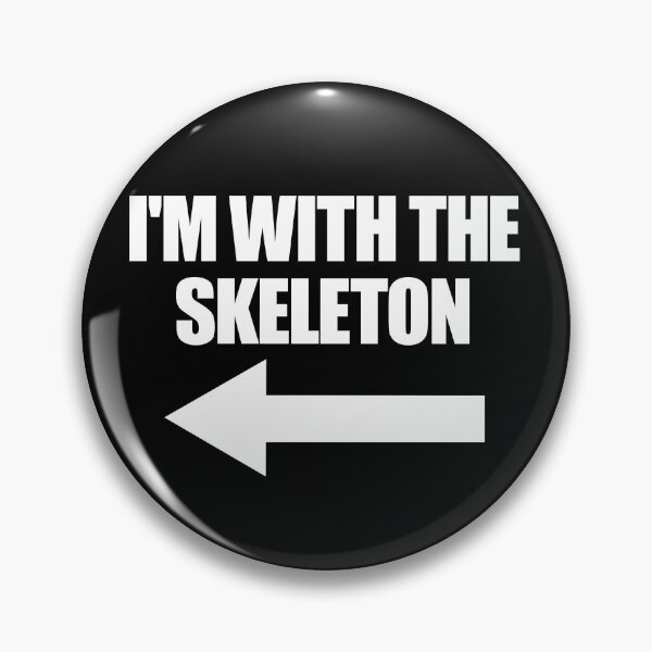 Artikelvorschau, I'm With The Skeleton Halloween Matching Skeleton Costume Gear entworfen und verkauft von DynamicDesign.