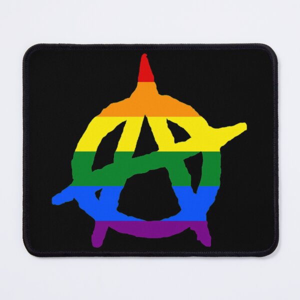 Item preview, Rainbow Anarchy Logo designed and sold by RevolutionInPaint.