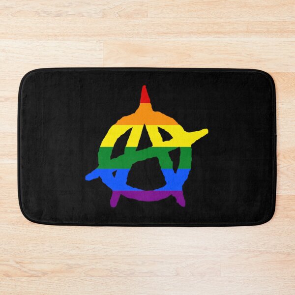 Item preview, Rainbow Anarchy Logo designed and sold by RevolutionInPaint.