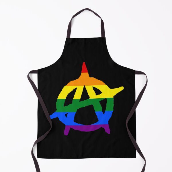 Item preview, Rainbow Anarchy Logo designed and sold by RevolutionInPaint.