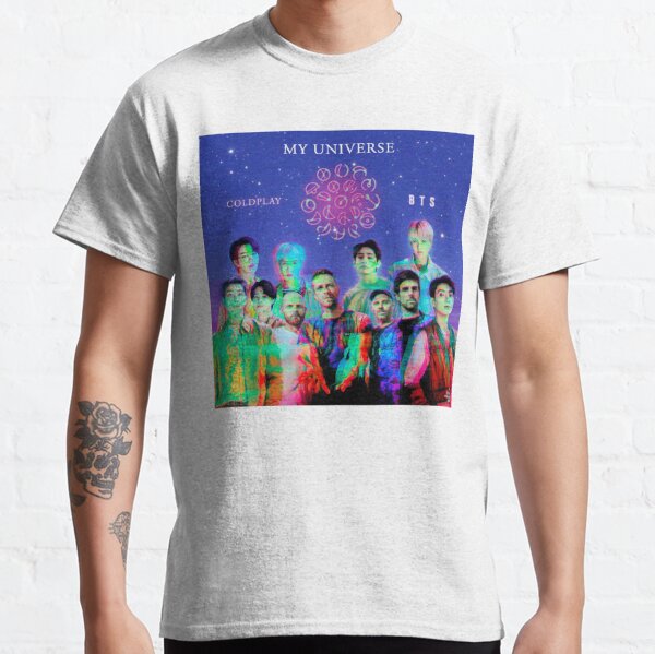 Myuniverse Bts Coldplay T-Shirts for Sale | Redbubble