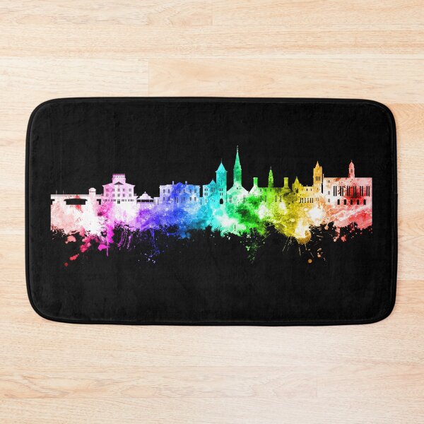 Item preview, New Bern North Carolina Skyline designed and sold by ArtPrints.