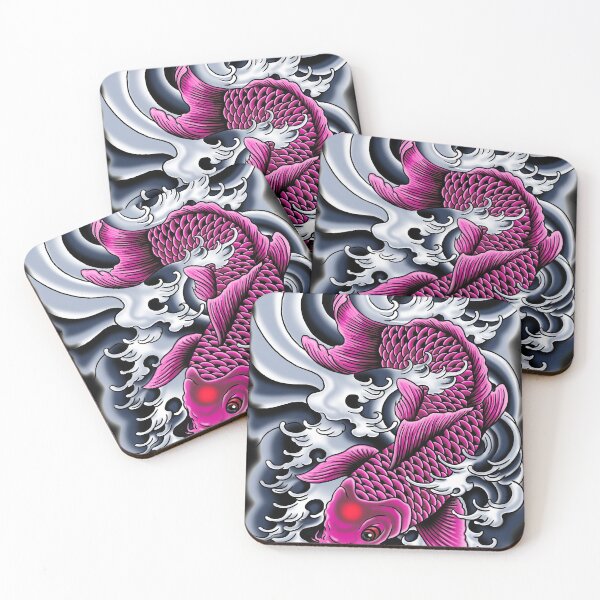 Item preview, Tattoo Koi Pink designed and sold by HexOne.