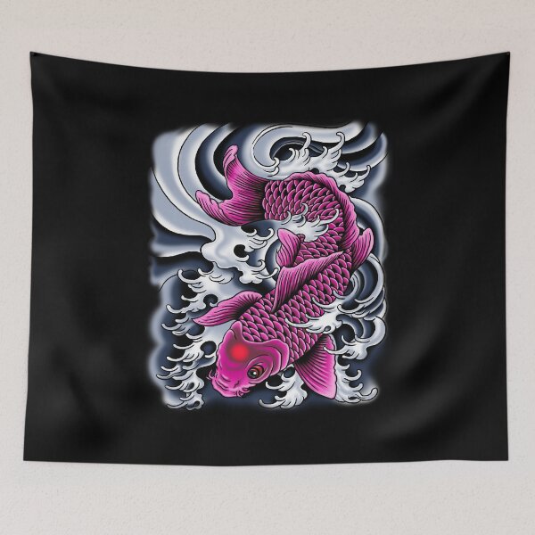 Item preview, Tattoo Koi Pink designed and sold by HexOne.