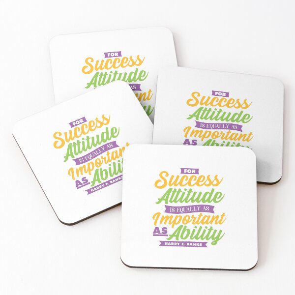 Item preview, Success and Attitude Quote designed and sold by garmentoffaith.