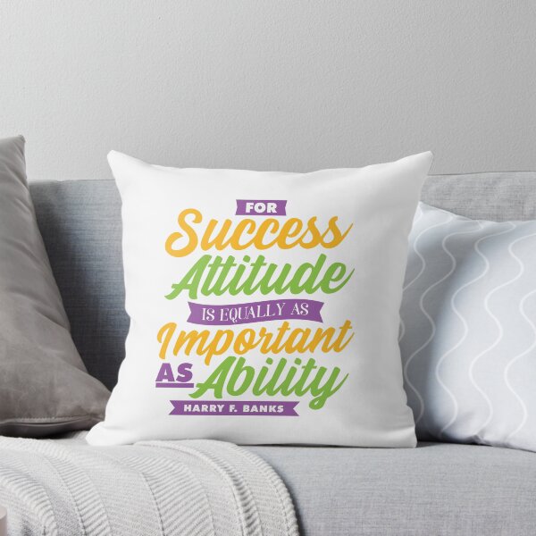 Item preview, Success and Attitude Quote designed and sold by garmentoffaith.