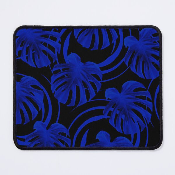 Item preview, Monstera Obsession Royal Blue designed and sold by aloharobj.