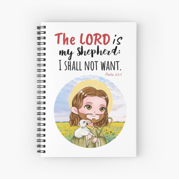Salmo 23:1 Spiral Notebook