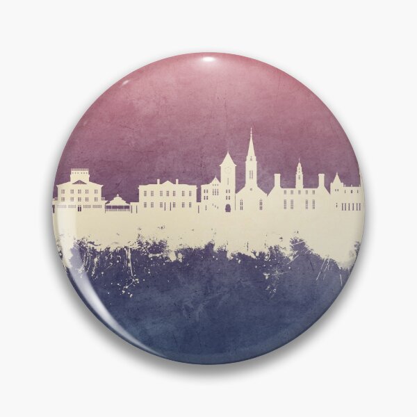 Item preview, New Bern North Carolina Skyline designed and sold by ArtPrints.