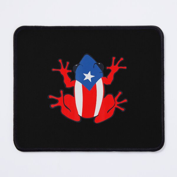 Item preview, Patriotic Puerto Rico Flag Frog Puero Rican Culture Roots  designed and sold by kellygritzman.