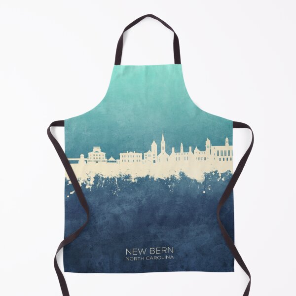 Item preview, New Bern North Carolina Skyline designed and sold by ArtPrints.
